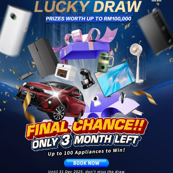 MBW Boulevard Lucky Draw｜Only 3 Months Left  —  Make Your Dream Home a Reality &amp; Win Amazing Prizes!!